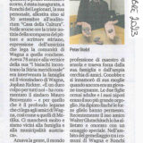 Articolo su il piccolo 8/9/23 Peter Stelzl - rassegna stampa