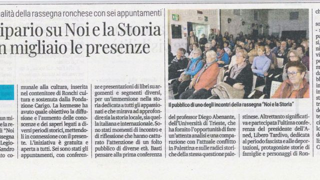 Rassegna stampa febbraio 2025