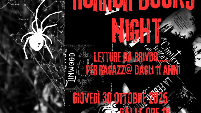 Horror books night