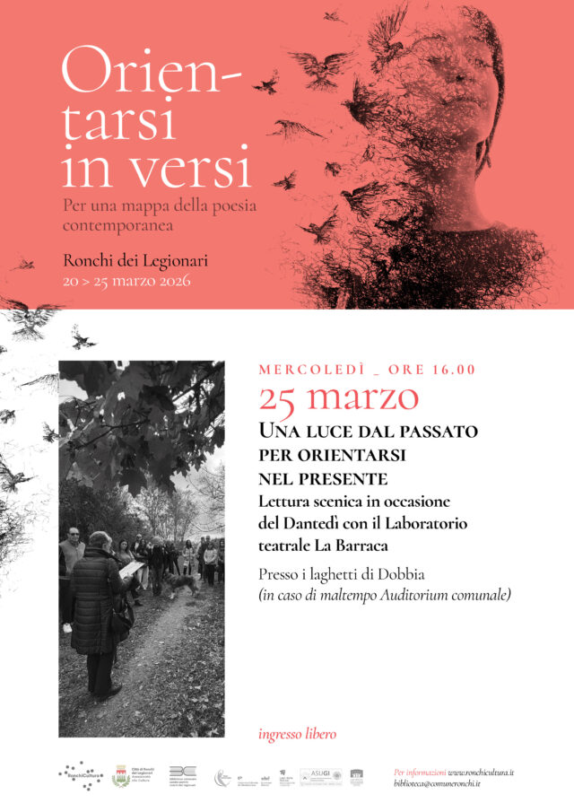 Locandina "Orientarsi in versi 2026" 25 marzo