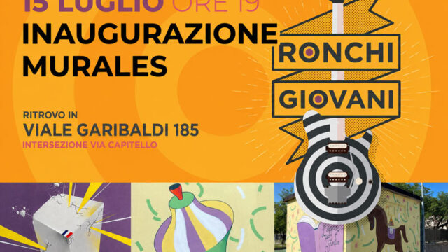 Inaugurazione murales – 15 luglio 2026 – Ronchi Giovani