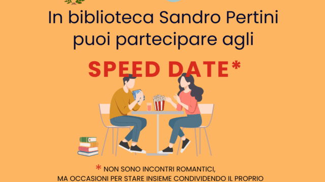 Speed date in biblioteca