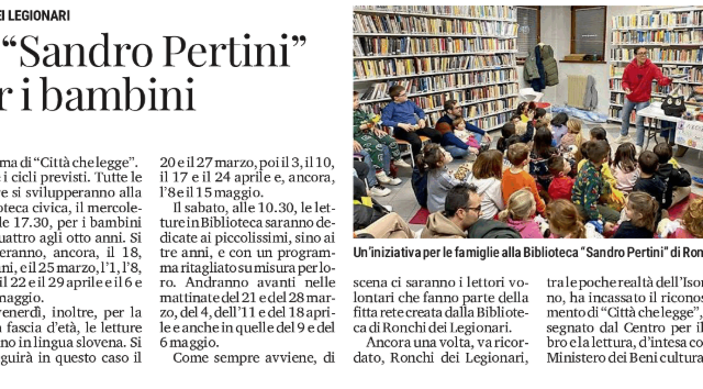 Rassegna stampa marzo 2026